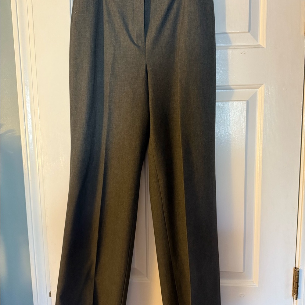 Talbots Charcoal Wide Leg Pants